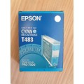 Cartucho de tinta Epson T483 - azul cian